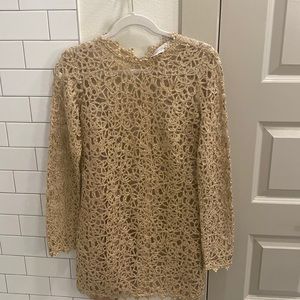 Alice McCall Gold mini dress